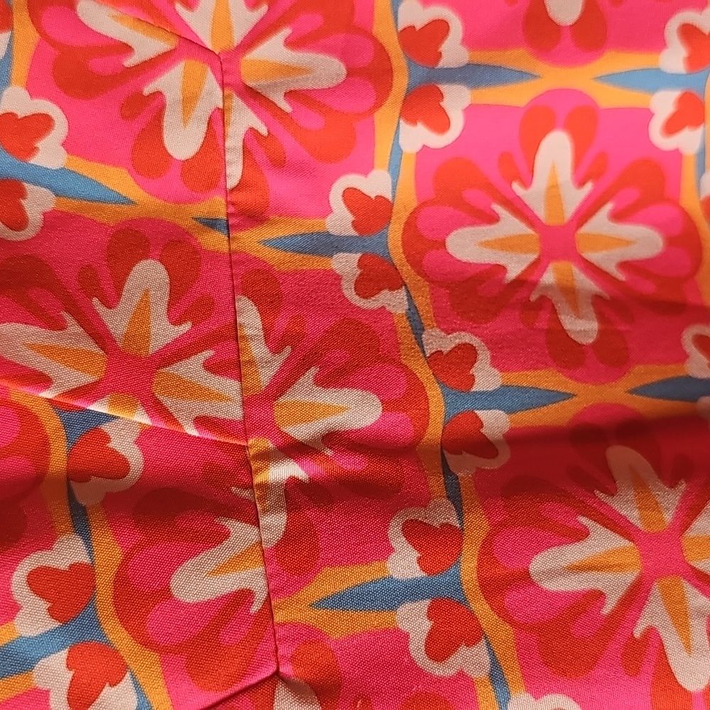 SSYS The LABEL Sawyer Sleeveless Ruffle Neck Pink Patterned Dress SZ XS - Picture 9 of 9